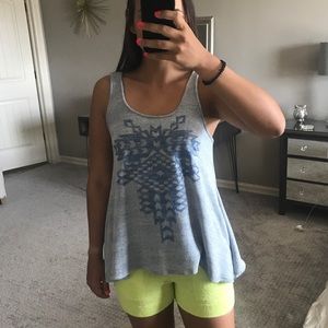 Blu pepper tank top